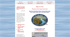 Desktop Screenshot of canalcruises.com